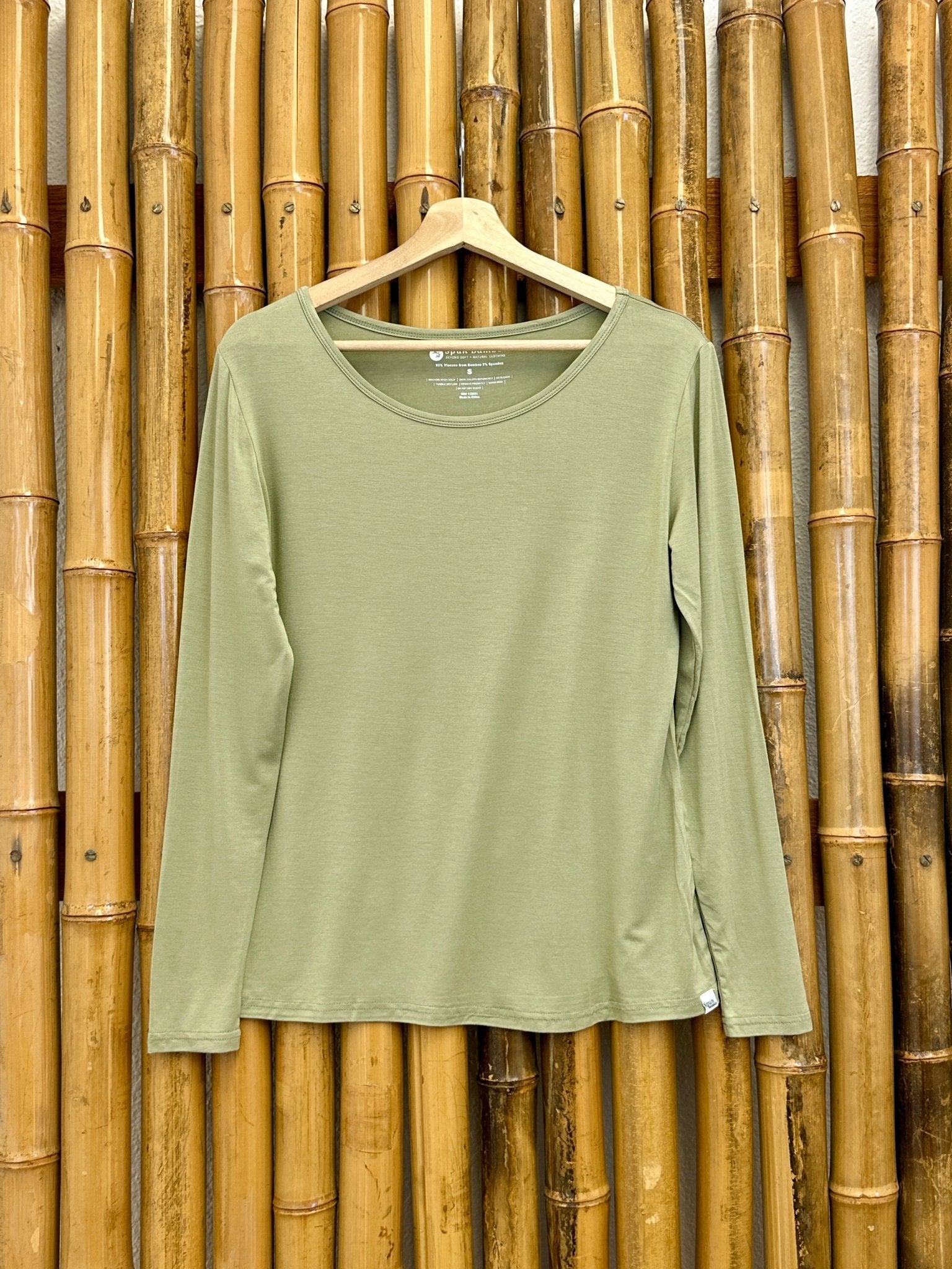 Women's Bamboo Lounge Long Sleeve T-Shirt - Overture Gifts