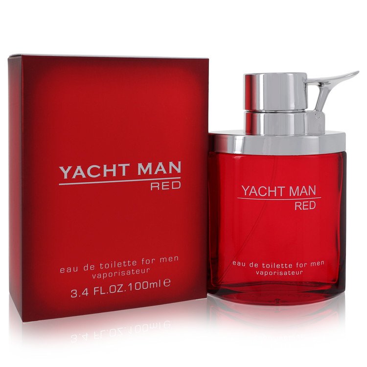 Yacht Man Red by Myrurgia Eau De Toilette Spray 3.4 oz for Men - Overture Gifts