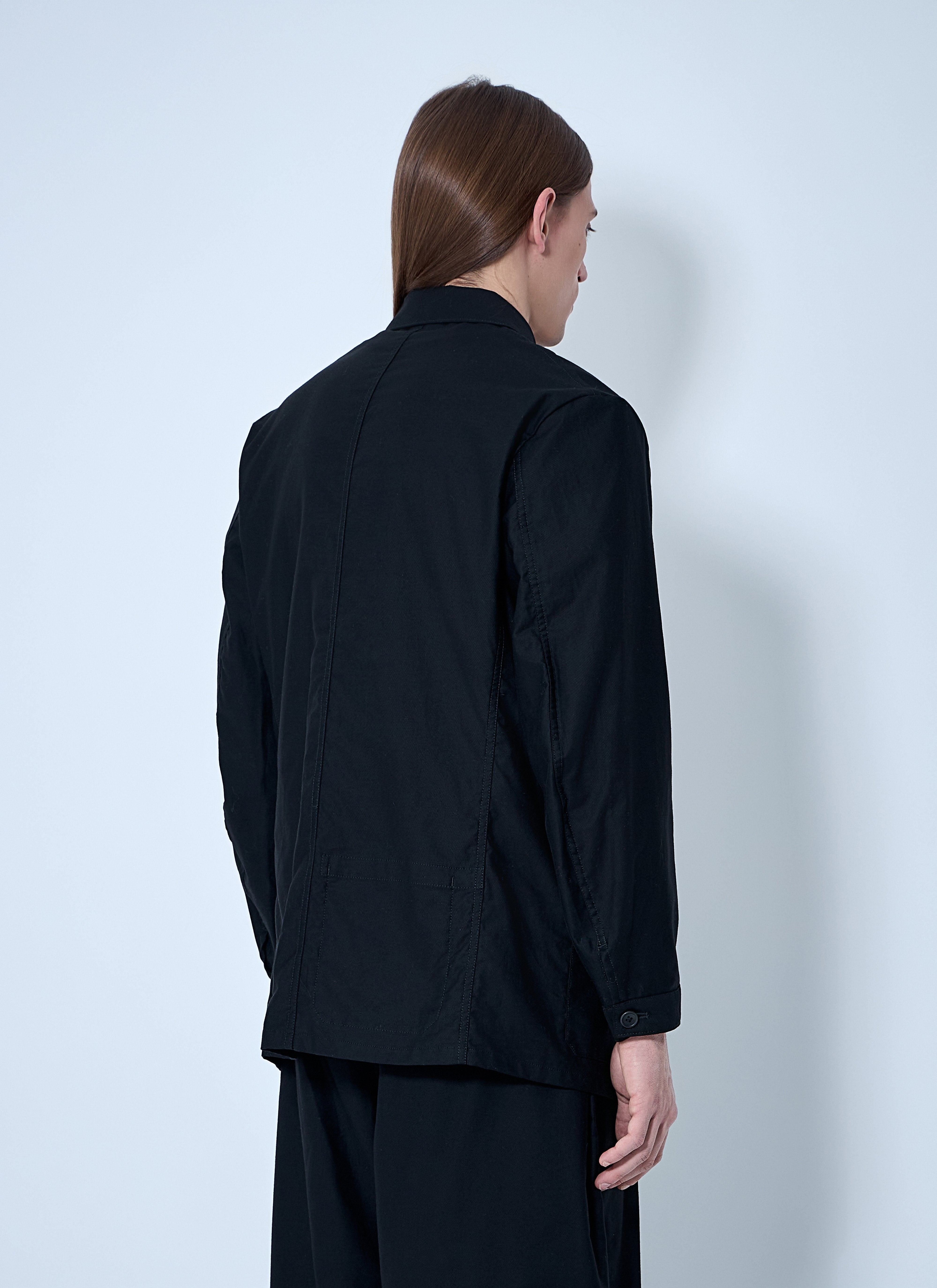Yohji Yamamoto Men Button-Down Shirt